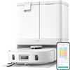 eufy X10 Pro Omni aspirapolvere lavapavimenti con mappatura con Stazione All-in-One, 8.000 Pa, Auto-Svuotamento e Riempimento, 2 Auto-Lift-Mops, Evita Gli Ostacoli(bianco)