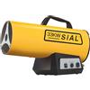 SIAL Riscaldatore a gas, 33 kW, pistola per riscaldamento ad aria calda, generatore di aria calda a gas, interruttore meccanico/accensione piezoelettrica, colore giallo