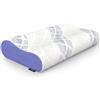 LAMB Cuscino Cervicale Memory Foam per Dormire,Altezza Regolabile, Cuscino per la Cervicale