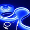 Aclorol Strisce Luminose LED COB Blu USB 1M Dimmerabile Flessibile Striscia Luminosa 320LED/M Luci LED TV Senza Punti con 1,5M USB Alimentato per Retroilluminazione Monitor Decorazione Fai Da Te