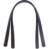 SHTGOI 2 pezzi di pelle PU borsa tracolla accessori accessori accessori per borse uncinetto borsa shopping borsa shopping nera