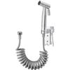 Minnhua Doccetta per Bidet Spruzzatore portatile per bidet con Ganci senza trapano flessibile telescopico in ABS da 40-200 cm Doccetta Bidet Doccetta per Bidet Wc Doccino per Wc