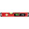 PRO900 Livella Digitale 40cm con 2 display LCD e coperchio - Livella Elettronica con memoria dei valori misurati per un massimo di 19 risultati - Classe di protezione IP65 - Colore Rosso