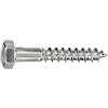 Connex KL3142260 - Vite a testa esagonale per legno, 1.000 g, zincato, 12 x 260 mm