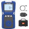 TopTes Guard-533 Rilevatore di Monossido di Carbonio, con Allarmi Visivi, Sonori e a Vibrazione, Design con Clip Posteriore, 120h di Standby, Sicuro e Antideflagrante per Uso Domestico e Professionale