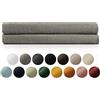 Blumtal Asciugamani Bagno, Asciugamani Telo Doccia, 100% Cotone Certificato Oeko-Tex 100, 2 Telo Bagno Grande (80x200cm), Grigio
