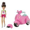 Barbie - Set Bambola e Scooter a Pile, FHV80