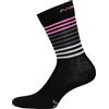 NALINI 02888901100C000.27 AIW LOGO SOCKS 2.0 Unisex adulto Calzini NERO/GRIGIO/ROSA XXL