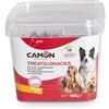 Camon Treats & Snacks Biscottini per Cani al Gusto di Maiale Snack per Cani a Forma di Stella 450g
