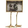 KARE Design cornice portafoto Duck Feet, oro anticato, 13x18cm