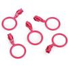 cyclingcolors 5x Cursore Cerniera Ricambio Kit di Riparazione per Cerniera Testa N°3 Cursori per Vestiti Borse Giacche Borse Valigie Jeans, rosa