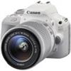 Canon EOS 100D + EF-S IS STM 18-55 mm f/3.5-5.6 Kit fotocamere SLR 18MP CMOS 5184 x 3456Pixel Bianco