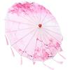 Tiiyee Ombrellino Cinese da Sole, Ombrello di Seta Ombrello Parasole Carta Sole Donna a Mano Oleata Fatto Cupola Oliato Fai Te Pittura Orientale Stile per Danza Servizio Fotografico Decor Costumi