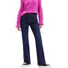 Desigual Denim Pantaloni Casual, Blu, 46 Donna