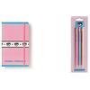 Pigna Notebook, Chiara Ferragni X, Rosa & Set 3 matite assortite Chiara Ferragni x