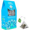 English Tea Shop | Tè Nero Darjeeling India in Eco Box | Tè Nero BIO Darjeeling Bengala Tè Aroma Floreale - 15 Infusori Piramide