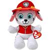 TY - Collezione Paw Patrol, Marshall, Tutti gli Eroi della Squadra dei Cuccioli in Versione Floppy, Morbido Peluche da Collezionare, Idea Regalo per Grandi e Piccini - 20 cm - T44018