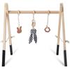 Caudblor Palestrina Bambino Multifunzione, Palestrina Neonato Legno, Arco Gioco in Legno, giocattolo attivo per la cameretta dei bambini, decorazione