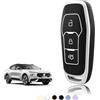 TOOMUME Cover Chiave TPU, Custodia Chiave Adatto per Ford Mondeo Fiesta Focus Kuga Ka Mustang Galaxy Explorer Fusion Edge Ecosport S-Max, Copri Chiavi Guscio Chiave Auto Telecomando - Smart Key