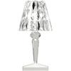 Kartell - Lampada da esterno ricaricabile senza fili Battery - Trasparente - Tecnopolimero termoplastico - Designer Ferruccio Laviani
