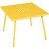 Fermob - Tavolino Monceau - Giallo - Acciaio verniciato - Designer Studio Fermob