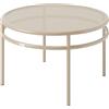 Tolix - Tavolino T37 - Beige - Acciaio inossidabile - Designer Studio Tolix