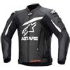 Alpinestars GP PLUS V4 PELLE GIACCA BLACK WHITE | ALPINESTARS