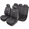 START Set Completo Coprisedili Carrera Universale nero-grigio