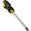 AERZETIX - Cacciavite a croce da incasso PH2 6x125mm per vite Phillips - Punta Magnete/Magnetica - Impugnatura antiscivolo bimateriale - Lama in acciaio/CR-V/-S2 - C45692