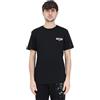 MOSCHINO T-Shirt Nera da Uomo con Logo Arcobaleno XXL