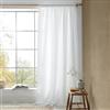 Pineapple Elephant Muscat Waffle Tenda a pannello in voile, 140 x 183 cm, colore: Bianco