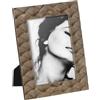 BigBuy Home Cornice portafoto in poliresina dorata, 19,7 x 1,5 x 25 cm
