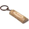 Portachiavi in legno intagliato personalizzabile Topac personalizzate o neutre