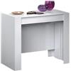 bricobravo - Tavolo Consolle Allungabile 10 Posti Multi Posizione Bianco Casa Cucina 004580bo - SPEDIZIONE GRATUITA