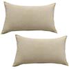 ELYSYSRL Copri Cuscino 60x40 60 x 80 60x90 da Letto/Divano, Decorativi Copricuscini 60x70 50x80 Rettangolare con Cerniera Nascosta Federe Grandi Cuscino Letto(Color 3,40x60cm(Pack of 2))