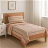 GX GARGIX Set Completo Letto di lenzuola in Calda e Soffice flanella, misto cotone, lavabili in lavatrice, diverse misure e colori (CSS-11, Singolo)