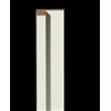 Artecentro Cornice per tela - cornici in legno per quadri - cornice a cassetta - varie dimensioni (Bianco, 30 x 40)
