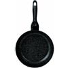 Barazzoni 85510602884 Padella, Linea Granitica in Alluminio Rivestita in Marmotech, Diametro 28 cm