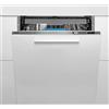 SCHOCK | Lavastoviglie da Incasso 60cm, Aquazone, Smart Wash, Capacità 15 Coperti, 3 Cestelli, 5 Programmi, Cerniere Slide e Zoccolo 2cm a Scomparsa, 598x820-870x570