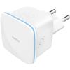 Hama Ripetitore WLAN, con porta LAN (per presa, 2,4 GHz, fino a 300 Mbit/s, LAN, WPS, ripetitore WiFi, ripetitore 2400, amplificatore WLAN, ripetitore WiFi, amplificatore di portata Wi-Fi, amplificatore