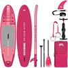 AQUA MARINA SUP AQUA MARINA CORAL 10'2 PINK - SUP gonfiabile - opzione: set base