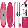AQUA MARINA SUP AQUA MARINA CORAL 10'2 PINK - SUP gonfiabile - opzione: canoe set