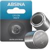 ABSINA CR1/3N batteria 3 Volt - batteria CR11108 a lunga durata e a prova di perdite - batterie 3V CR 1/3N 160mAh - pile litio