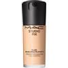 MAC Studio Fix Fluid Spf 15 - Fondotina Soft-matte, Effetto Seconda Pelle, Coprenza Naturale Fino A 24 Ore 30 ML
