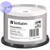 VERBATIM DVD-R 4.7GB 16x Cake 50pz VERBATIM Azo InkJet Bianca 21-118 MED - 43744