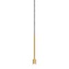 Sikrea ANNA-S1 Lampadario a sospensione 1 luce ottone spazzolato senza base attacco E27