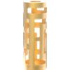 Sikrea DECORO-2 OS Cilindro decorativo color ottone spazzolato per sospensione Kira diametro 6cm h20cm
