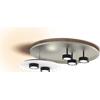 Sikrea GHOST-PLG Lampada da soffitto a 6 luci in metallo bianco opaco attacco GX53 incluse