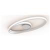 Sikrea GIOVE-PLB Lampada da parete-soffitto colore bianco led integrato dimmerabile 2800-5000k