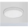 Sikrea Lampada da soffitto 300-40B bianca 36W Led Integrato 3000k 2880l dimmerabile